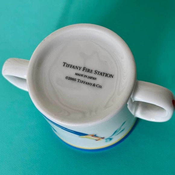 TIFFANY & Co. “FIRE STATION" Mug/Cereal Bowl/Plate 3 Piece Set BRAND NEW - Picture 9 of 10